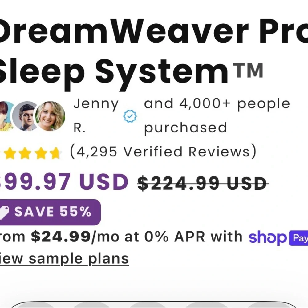 Comfortable Cream VR Sleep Headset with Remote